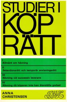 Cover image for Studier i Köprätt