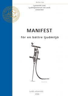 Cover image for Manifest för en bättre ljudmiljö